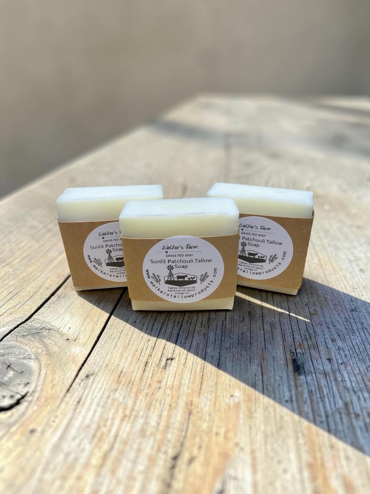 Sunlit Patchouli Tallow Soap