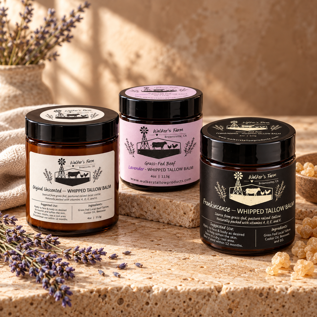 Tallow Balms