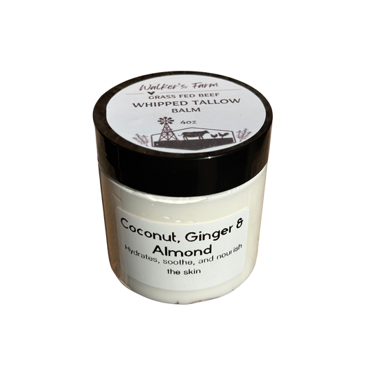 Coconut, Ginger & Almond Tallow Balm