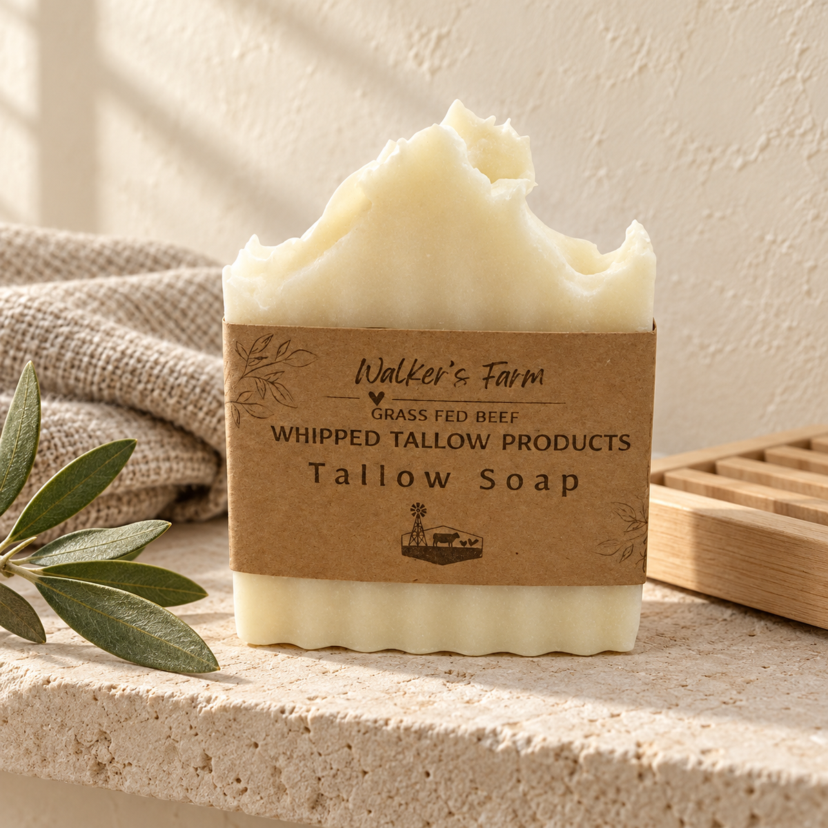 Grass-Fed Tallow Bar Soap