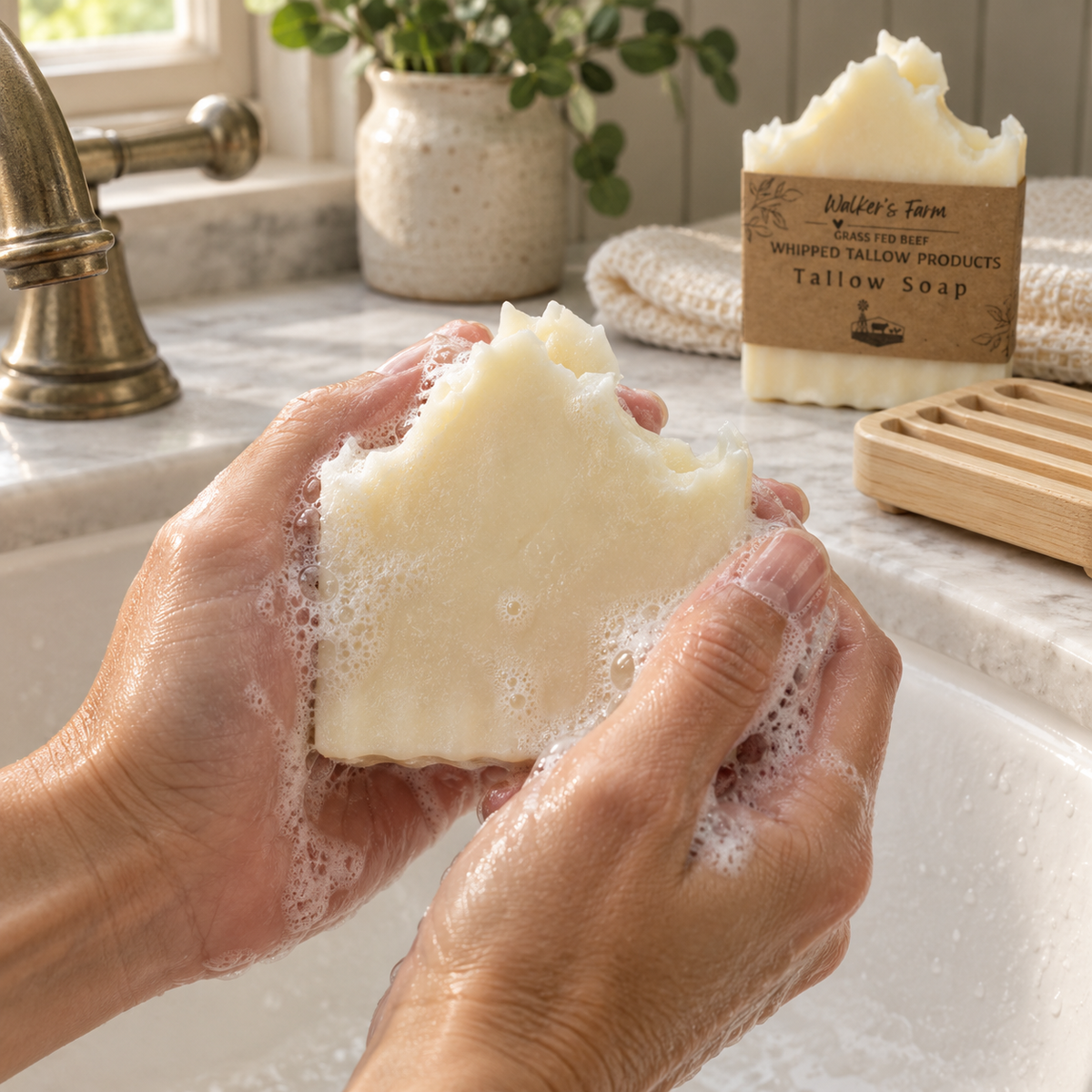 Grass-Fed Tallow Bar Soap