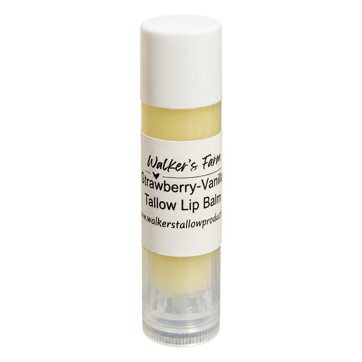 Strawberry Vanilla Tallow Lip Balm