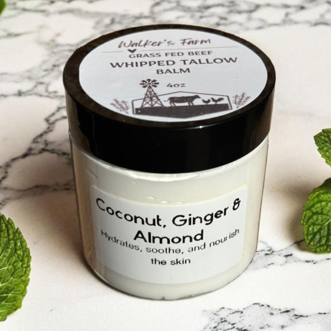 Coconut, Ginger & Almond Tallow Balm