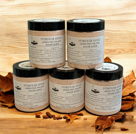 Pumpkin Tallow Sugar Scrub