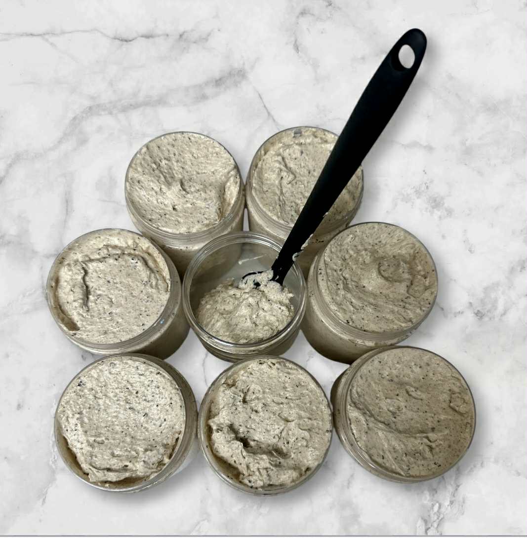 Coffee Vanilla Tallow Sugar Scrub