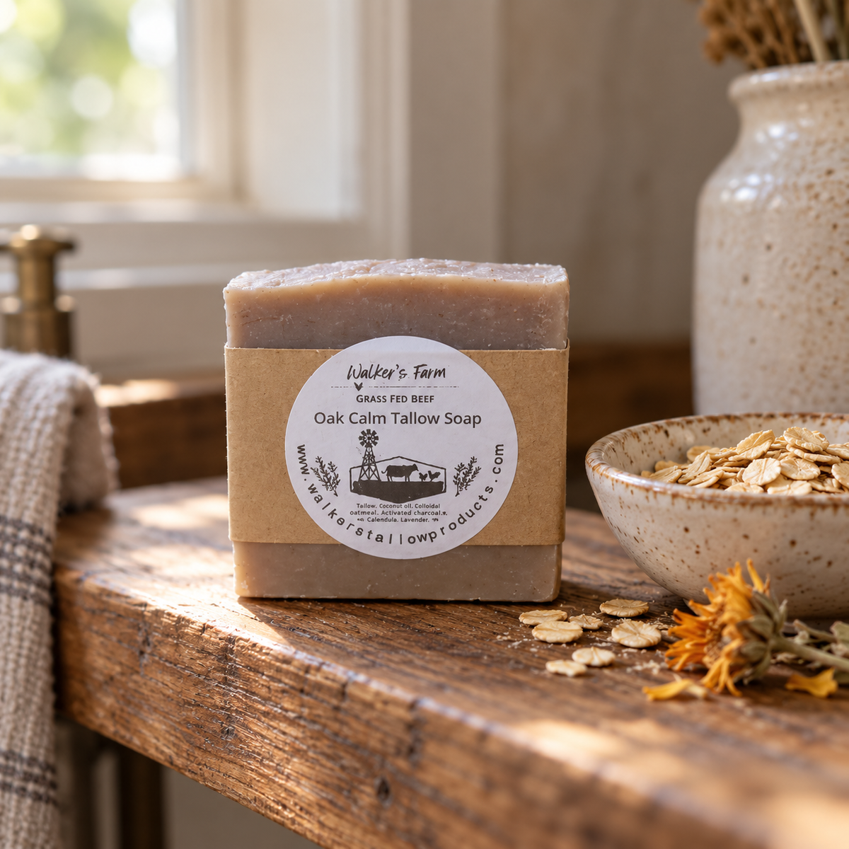Oak Calm Tallow Soap