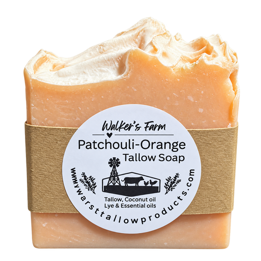 Patchouli Orange Tallow Soap